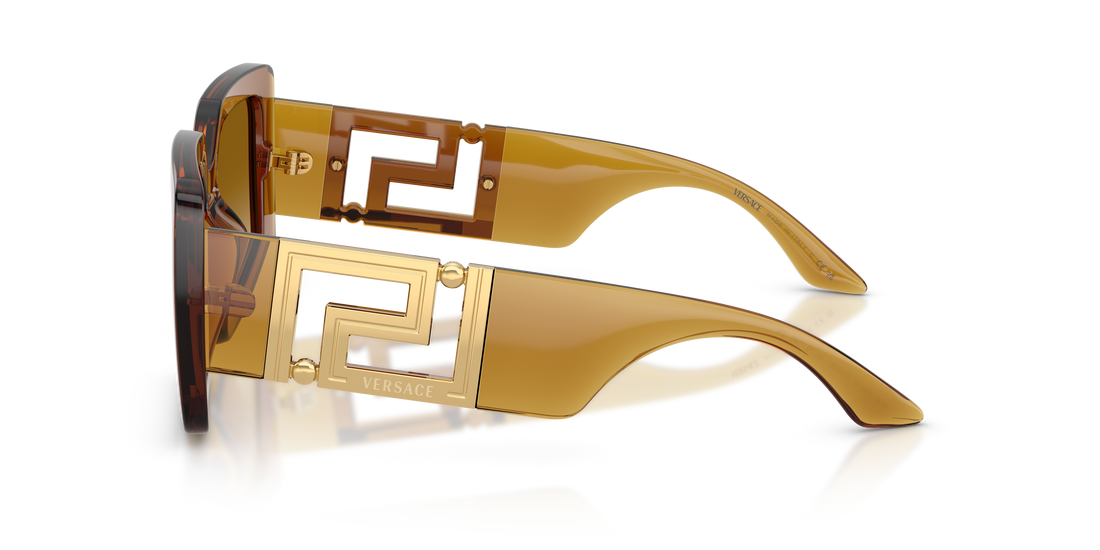 Sonnenbrillen versace ve4505u 53422l amarillo square femenino größe 55mm - Detailansicht