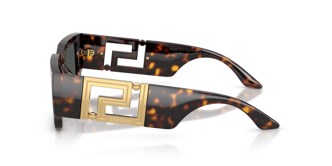 Sonnenbrillen versace ve4506u 108/87 havana rectangular masculino größe 54mm - Detailansicht