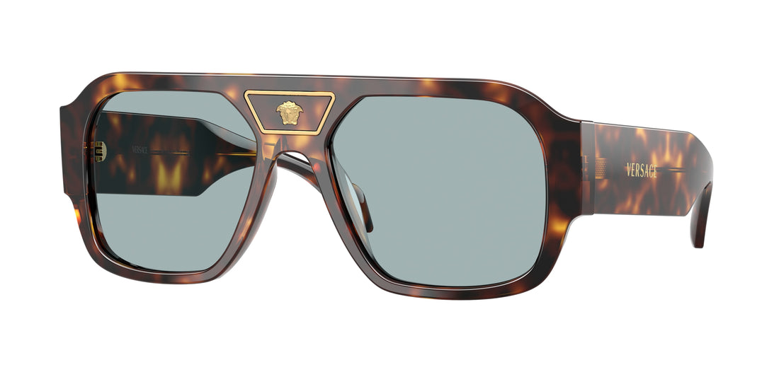Lunettes de soleil versace ve4508u 553780 havana square masculino taille 56mm - Vue principale
