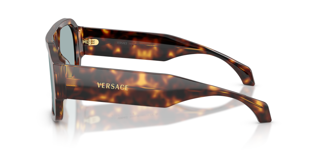 Lunettes de soleil versace ve4508u 553780 havana square masculino taille 56mm - Vue détaillée