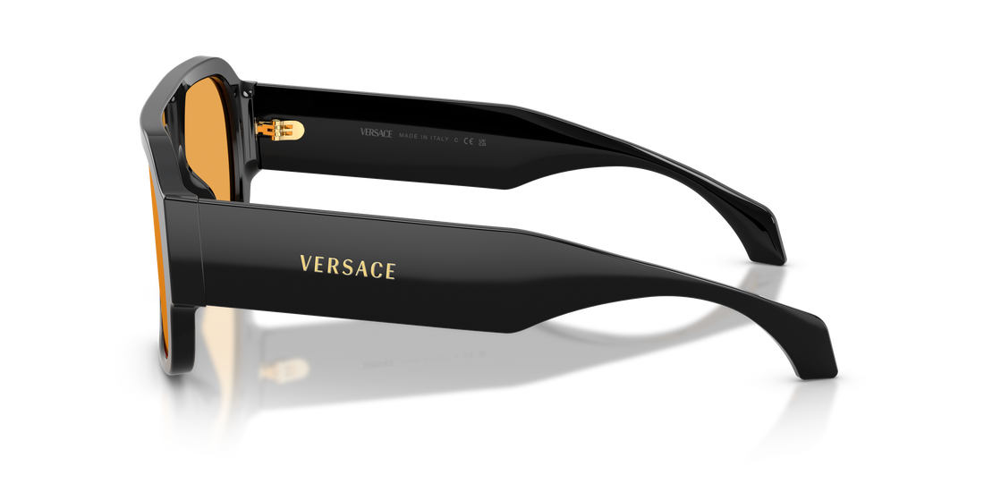 Occhiali da sole versace ve4508u gb1/7 negro square masculino taglia 56mm - Vista dettagliata