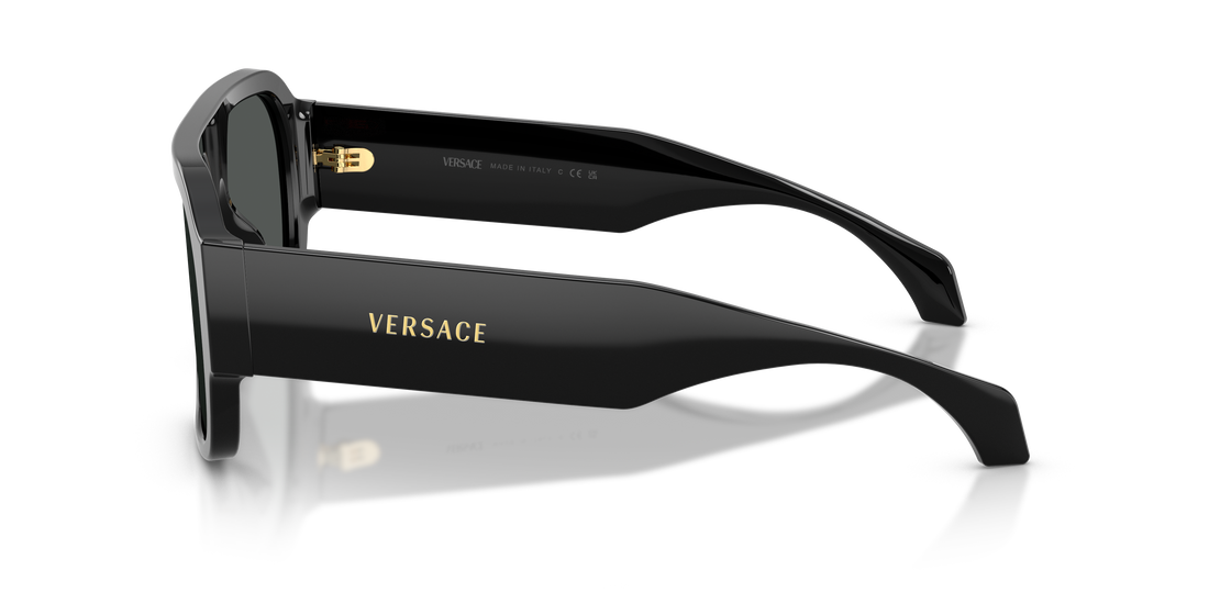 Lunettes de soleil versace ve4508u gb1/87 negro square masculino taille 56mm - Vue détaillée