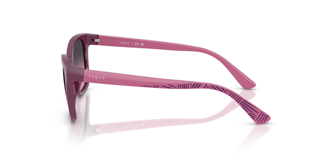 Gafas de sol vogue eyewear vj2027 32134q violeta rectangular infantil talla 49mm - Vista de detalle