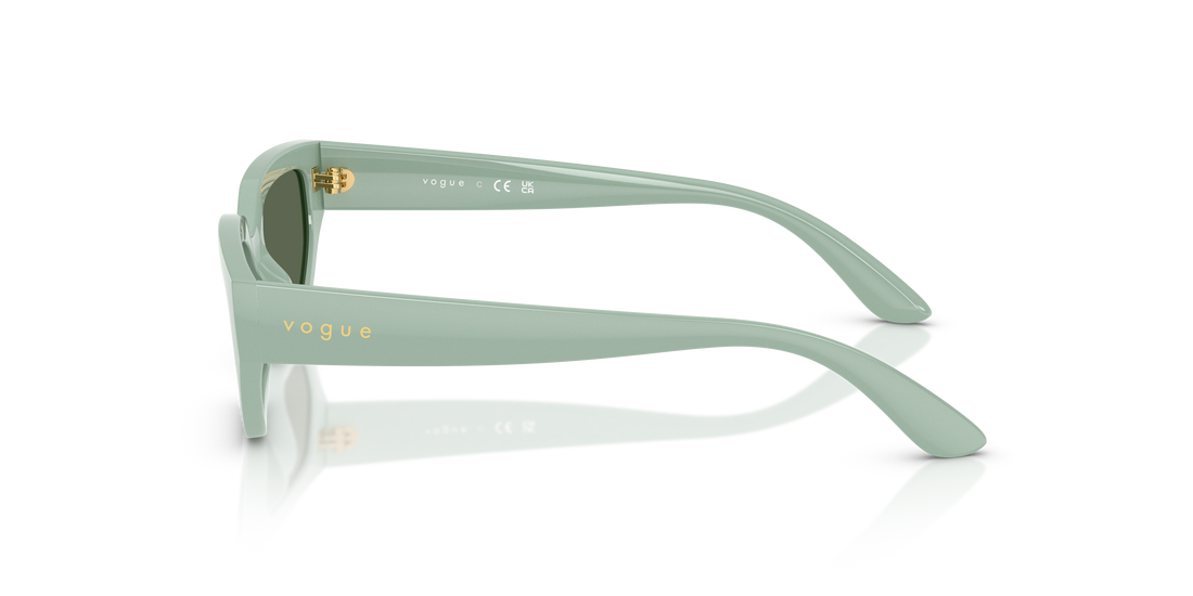 Gafas de sol vogue eyewear vj2029 320571 verde irregular infantil talla 52mm - Vista de detalle