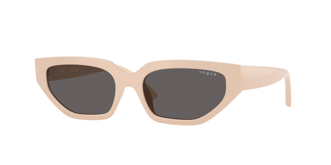 Gafas de sol vogue eyewear vj2029 320687 beige irregular infantil talla 52mm - Vista principal