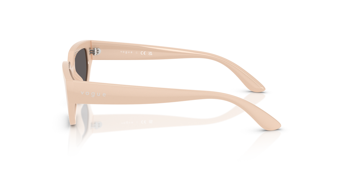 Gafas de sol vogue eyewear vj2029 320687 beige irregular infantil talla 52mm - Vista de detalle