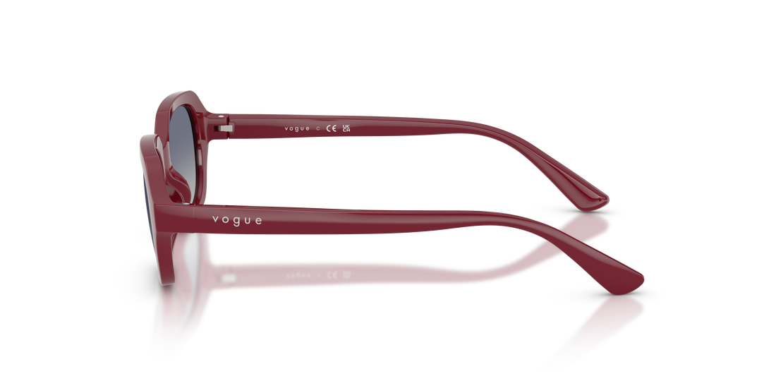 Gafas de sol vogue eyewear vj2035 28754l rojo irregular infantil talla 48mm - Vista de detalle