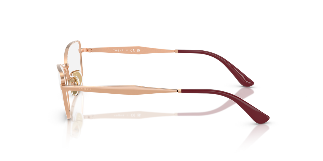 Gafas graduadas vogue eyewear vo4333 5152 oro butterfly femenino talla 52mm - Vista de detalle
