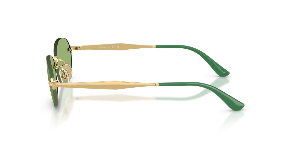 Gafas de sol vogue eyewear vo4342s 280/2 dorado oval femenino talla 55mm - Vista de detalle