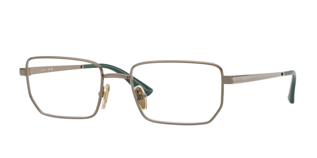Óculos graduados vogue eyewear vo4354 5138 marron irregular femenino tamanho 52mm - Vista principal