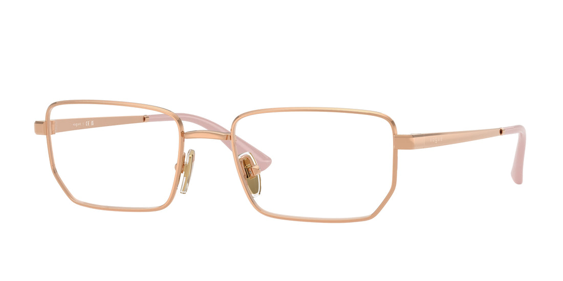 Óculos graduados vogue eyewear vo4354 5152 dorado irregular femenino tamanho 52mm - Vista principal