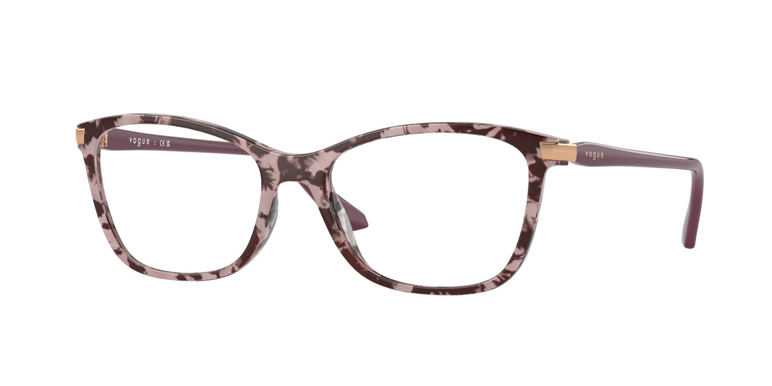 Óculos graduados vogue eyewear vo5378 3150 havana pillow femenina tamanho 53mm - Vista principal