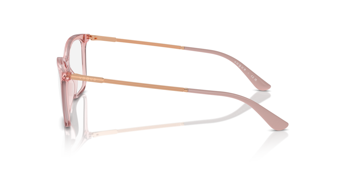 Gafas graduadas vogue eyewear vo5563 2939 rosa butterfly femenino talla 53mm - Vista de detalle
