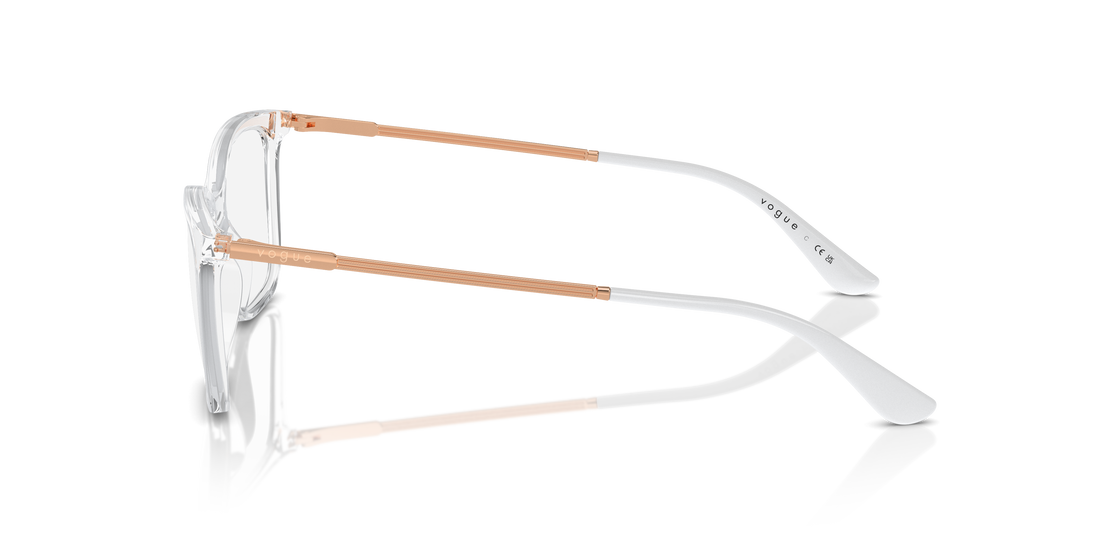 Brillen vogue eyewear vo5563 w745 transparente butterfly femenino größe 51mm - Detailansicht
