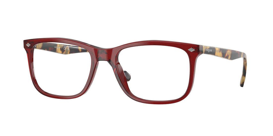 Gafas graduadas vogue eyewear vo5617 2924 rojo pillow masculino talla 53mm - Vista principal