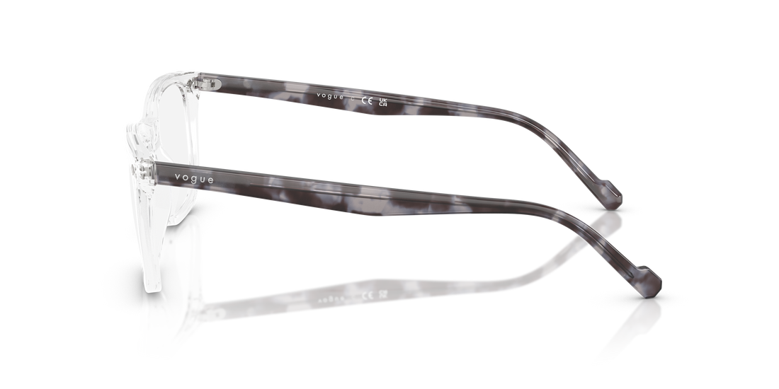 Gafas graduadas vogue eyewear vo5617 w745 transparente pillow masculino talla 55mm - Vista de detalle