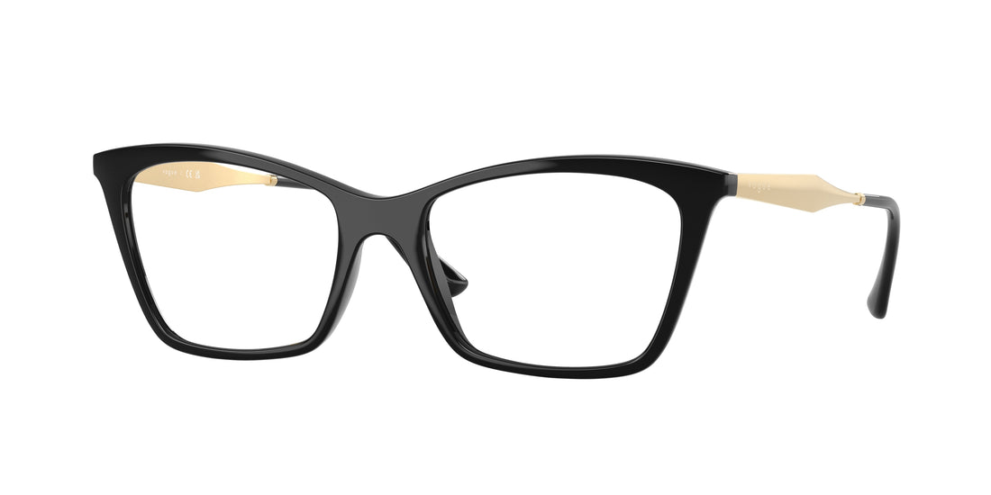 Gafas graduadas vogue eyewear vo5624 w44 negro butterfly femenino talla 53mm - Vista principal