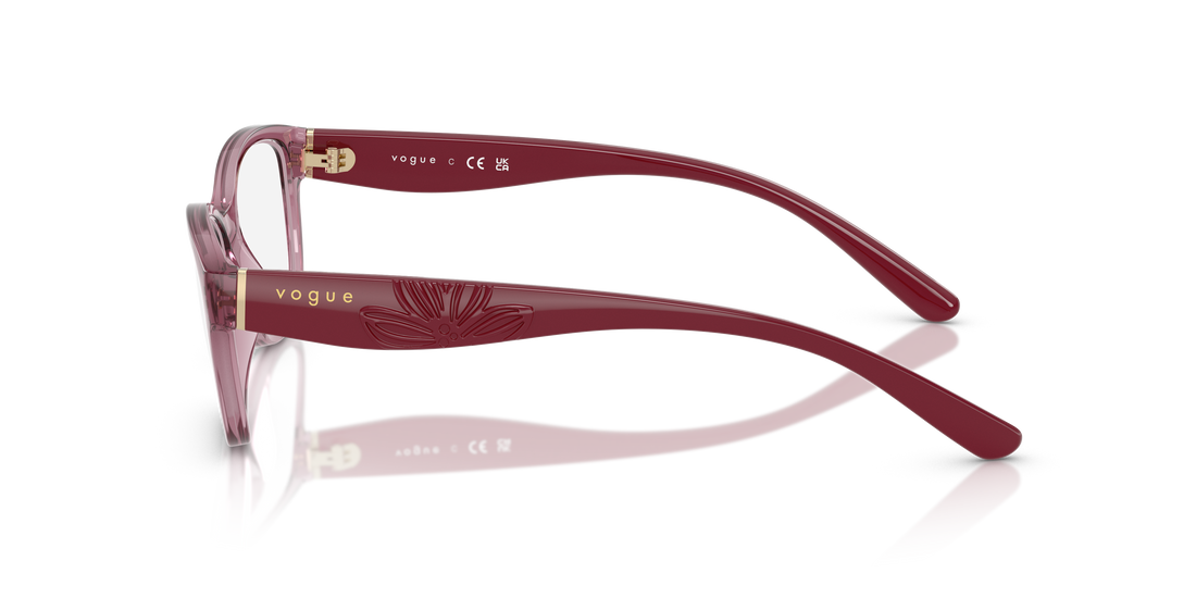 Gafas graduadas vogue eyewear vo5627 3024 rosa butterfly femenino talla 52mm - Vista de detalle