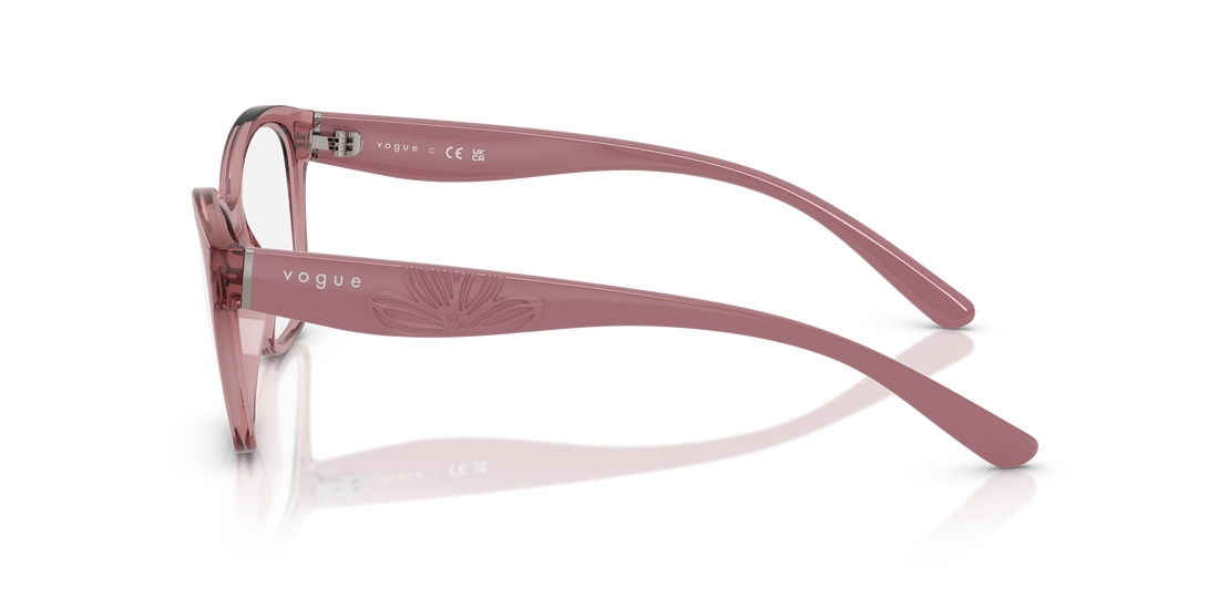 Gafas graduadas vogue eyewear vo5628 3198 rosa irregular femenino talla 53mm - Vista de detalle