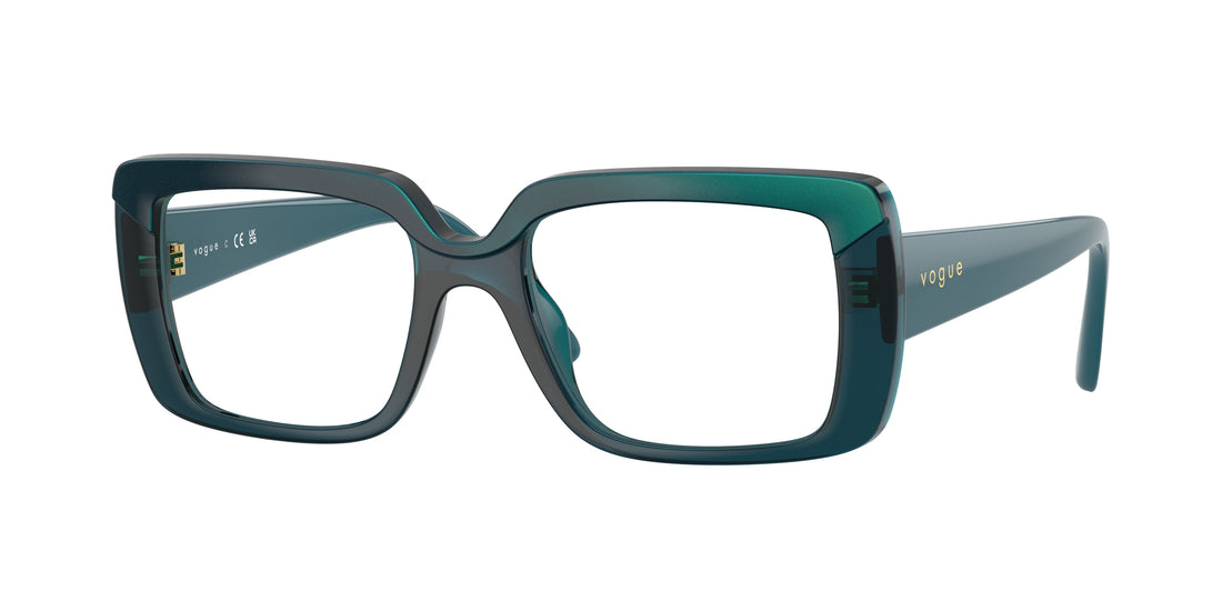 Gafas graduadas vogue eyewear vo5636u 3224 azul rectangular femenino talla 52mm - Vista principal
