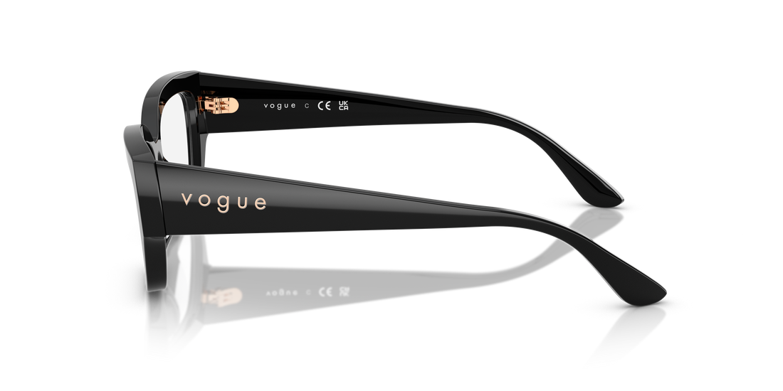 Gafas graduadas vogue eyewear vo5639u w44 negro pillow femenino talla 52mm - Vista de detalle
