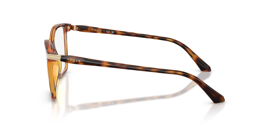 Gafas graduadas vogue eyewear vo5654 w656 marron square femenino talla 51mm - Vista de detalle