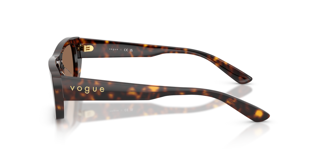 Gafas de sol vogue eyewear vo5657su w65673 marron rectangular femenino talla 53mm - Vista de detalle