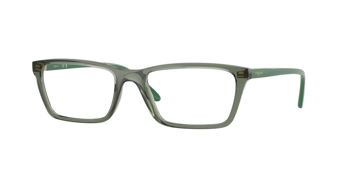 Lunettes de vue vogue eyewear vo5667 3086 verde pillow femenino taille 52mm - Vue principale