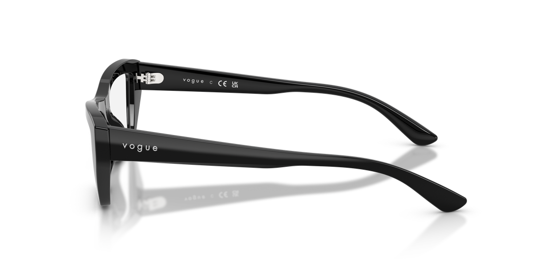 Brillen vogue eyewear vo5701u w44 negro cat eye femenino größe 51mm - Detailansicht