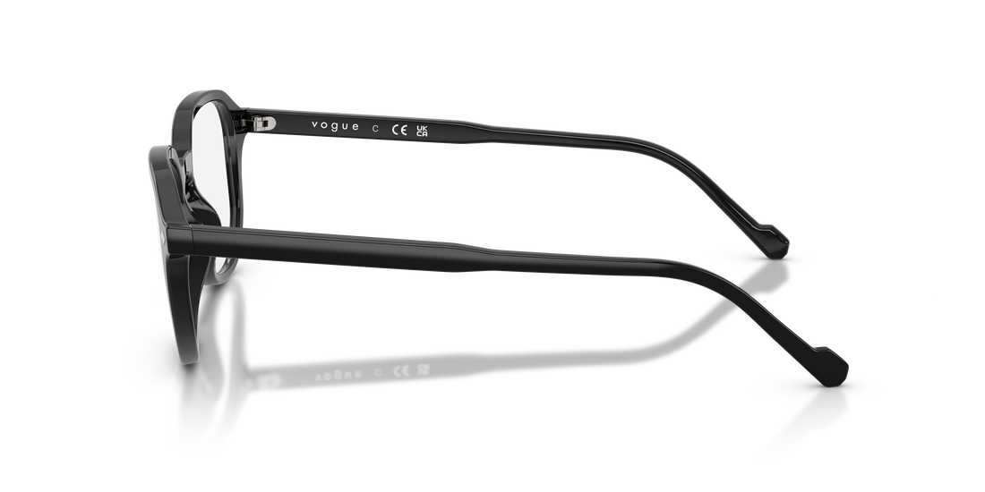 Occhiali da vista vogue eyewear vo5708 w44 negro irregular masculino taglia 49mm - Vista dettagliata