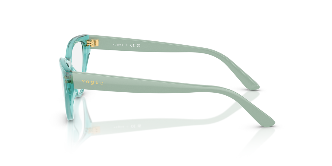 Gafas graduadas vogue eyewear vy2035 3192 azul cat eye infantil talla 49mm - Vista de detalle