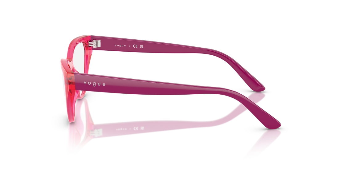 Gafas graduadas vogue eyewear vy2035 3204 violeta cat eye infantil talla 51mm - Vista de detalle