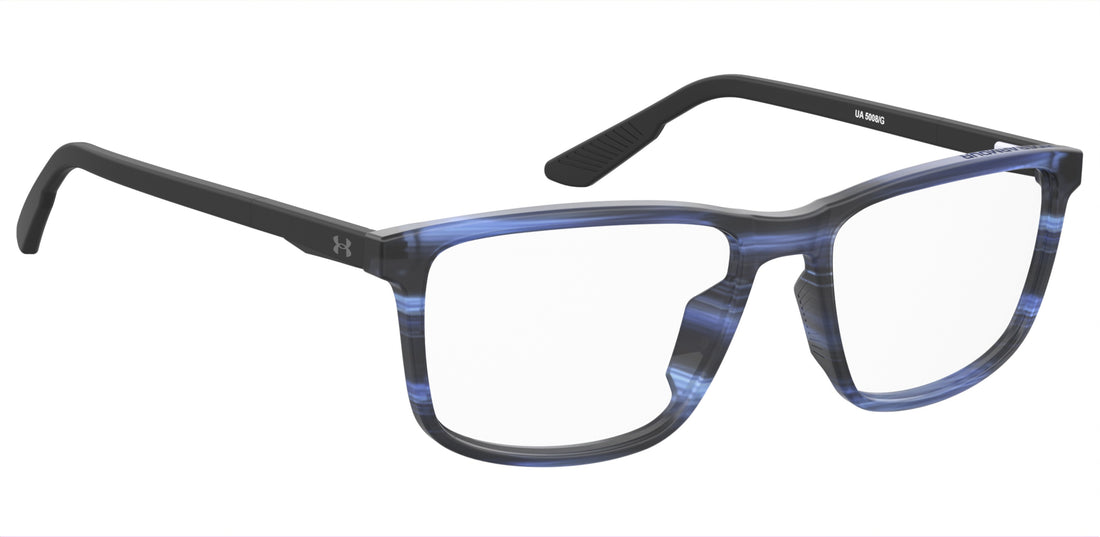 Gafas graduadas under armour ua 5008/g 38i azul rectangular masculino talla 56mm - Vista de detalle
