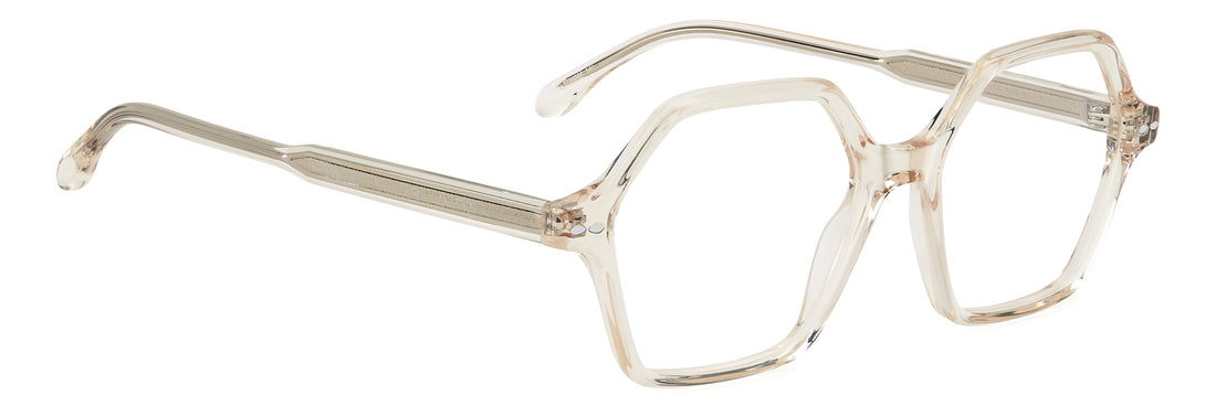 Occhiali da vista isabel marant im 0115 ham beige round femenino taglia 52mm - Vista dettagliata