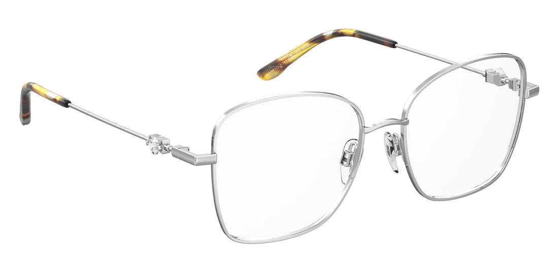 Óculos graduados pierre cardin p.c. 8912 010 gris femenino tamanho 52mm - Vista de detalhe