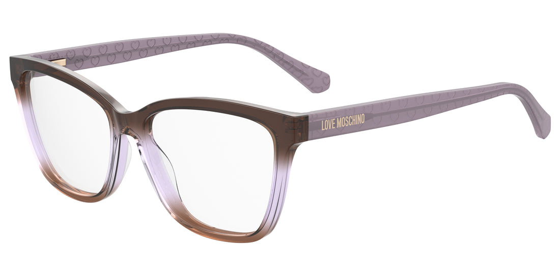 Occhiali da vista moschino love mol645 2ro brown rectangular femenino taglia 55mm - Vista principale