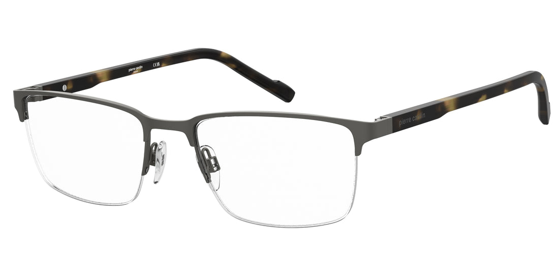 Prescription glasses pierre cardin p.c. 6898 svk negro rectangular masculino size 55mm - Main view