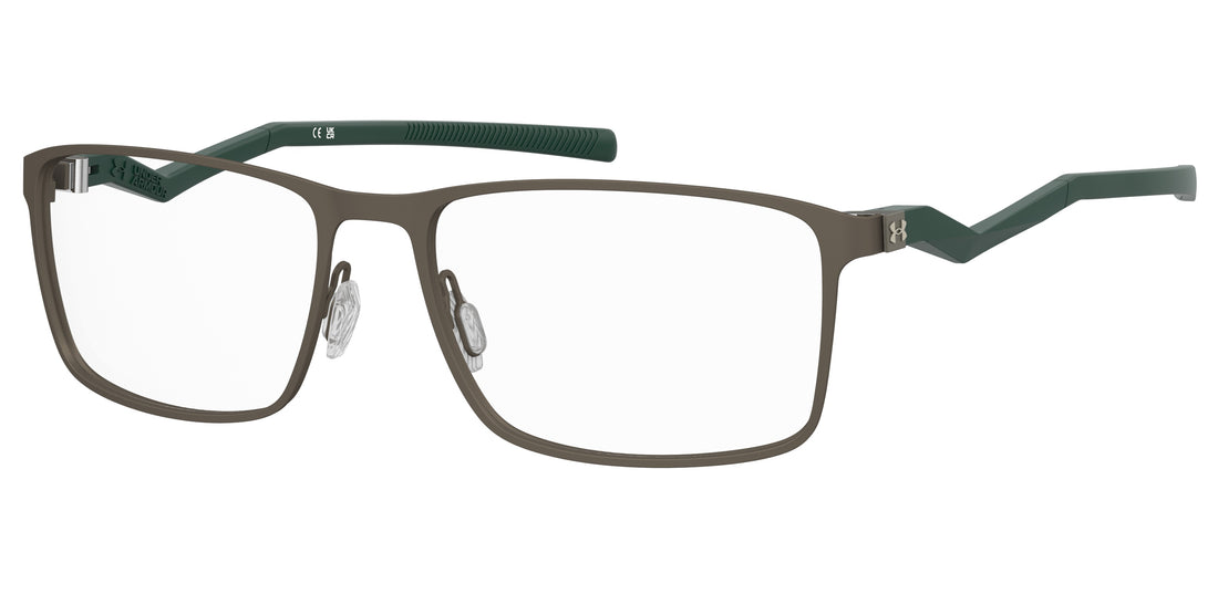 Gafas graduadas under armour ua 5084/g xl7 verde rectangular masculino talla 56mm - Vista principal