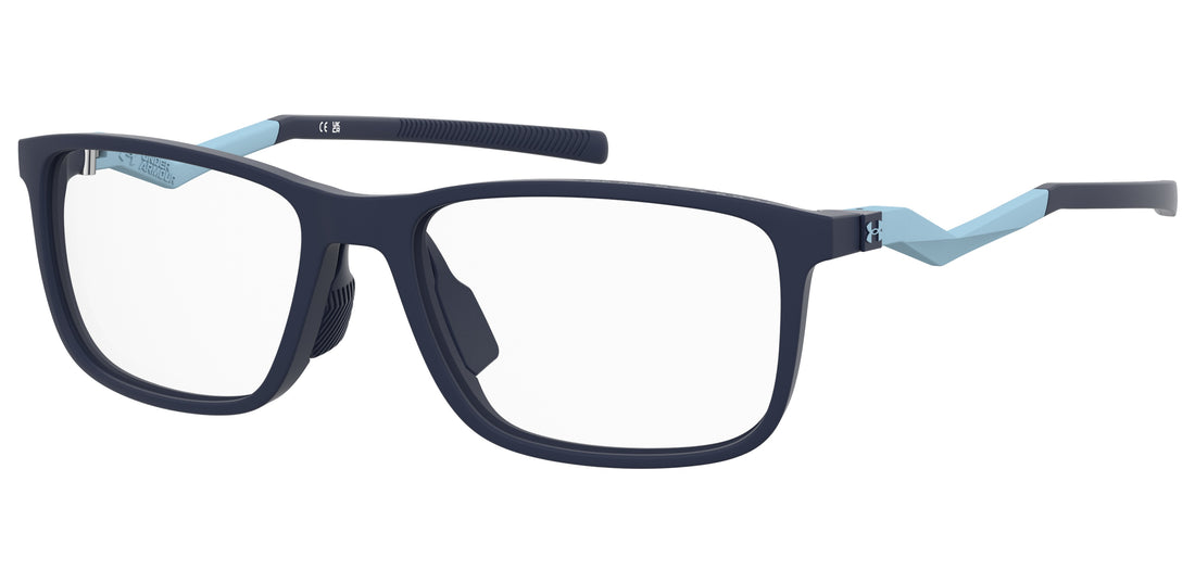 Gafas graduadas under armour ua 5085/g 737 azul rectangular masculino talla 56mm - Vista principal