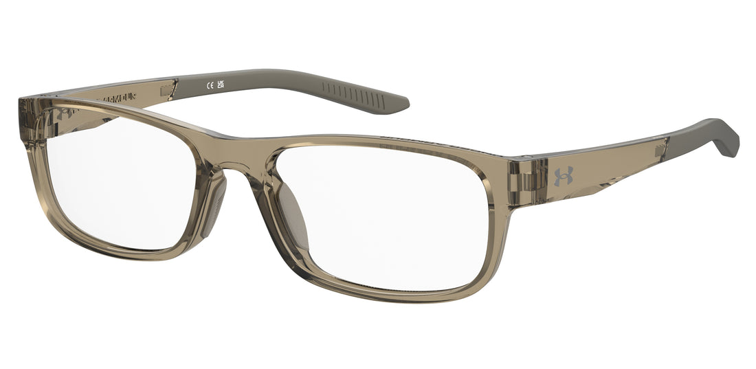 Brillen under armour ua 5079 2t3 beige rectangular masculino größe 55mm - Hauptansicht