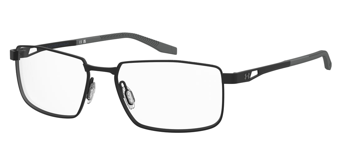 Brillen under armour ua 5077/g 003 negro rectangular masculino größe 55mm - Hauptansicht