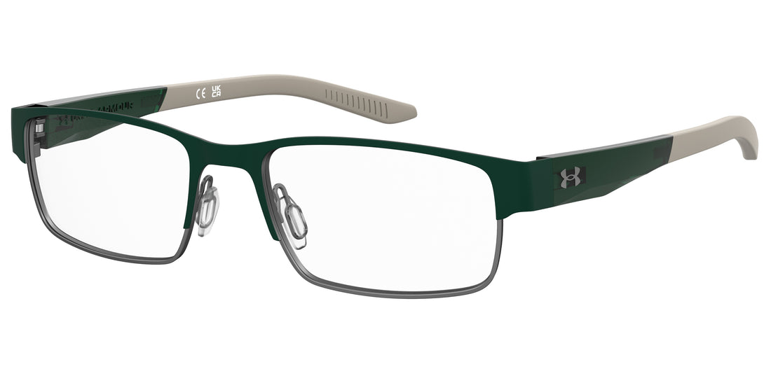 Brillen under armour ua 5081/g dld verde rectangular masculino größe 54mm - Hauptansicht