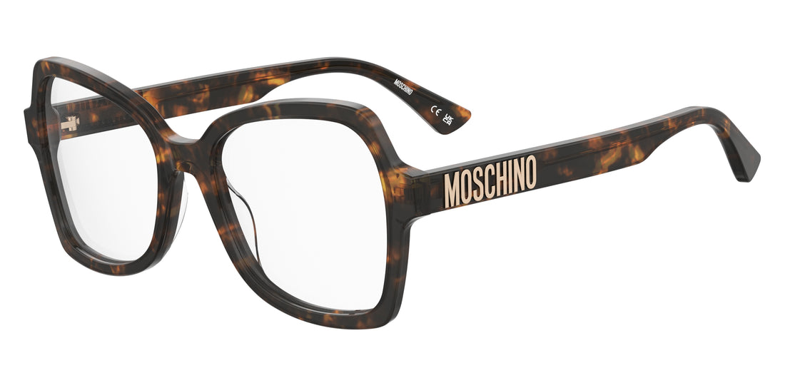 Occhiali da vista moschino mos643 086 havana butterfly femenino taglia 53mm - Vista principale
