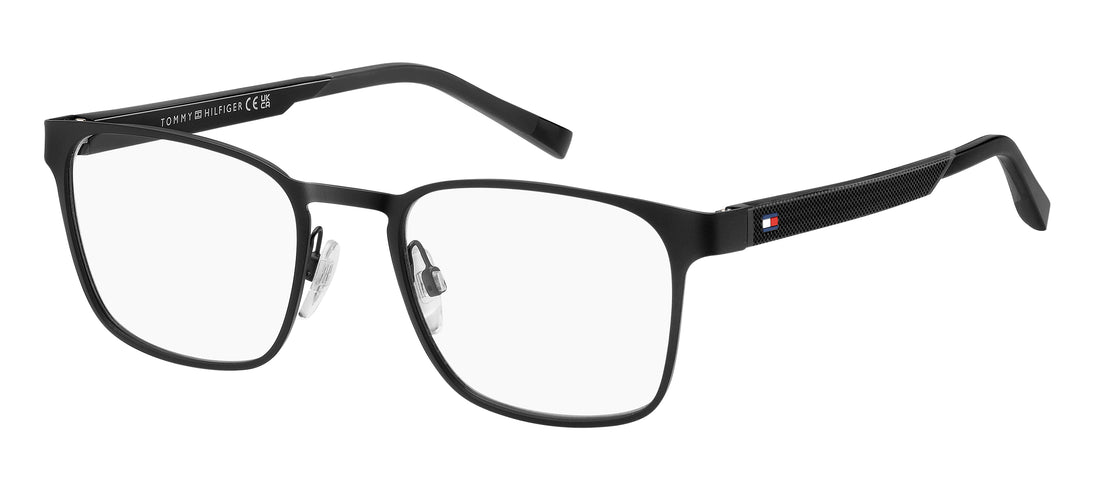 Brillen tommy hilfiger th 2147 807 negro rectangular masculino größe 52mm - Hauptansicht