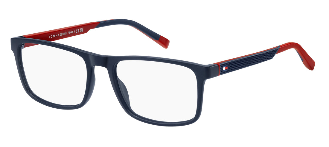 Brillen tommy hilfiger th 2148 8ru azul rectangular masculino größe 53mm - Hauptansicht