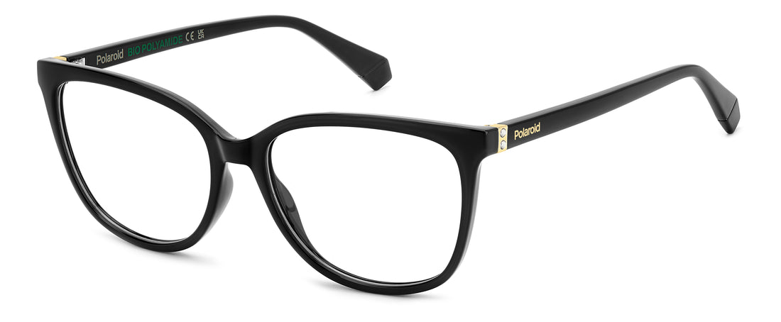 Occhiali da vista polaroid pld d544 807 negro rectangular femenino taglia 56mm - Vista principale