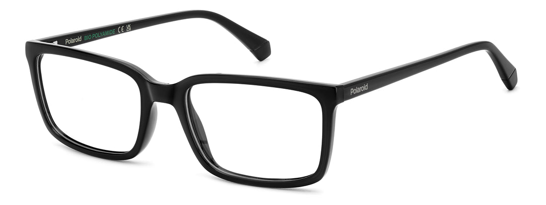 Occhiali da vista polaroid pld d546 807 negro rectangular masculino taglia 57mm - Vista principale