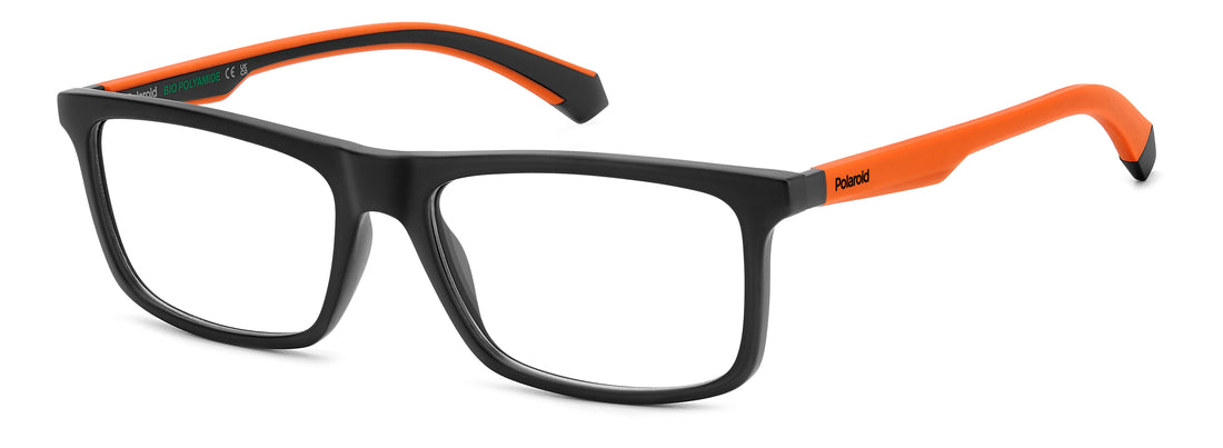 Occhiali da vista polaroid pld d548 rc2 negro rectangular unisex taglia 56mm - Vista principale