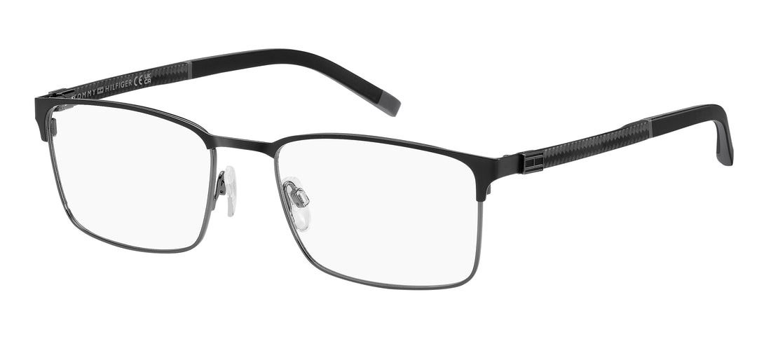 Brillen tommy hilfiger th 2139 ti7 negro rectangular masculino größe 56mm - Hauptansicht