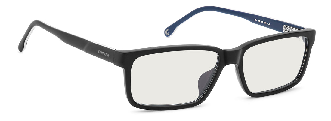 Brillen carrera c flex 07/g 003 2y negro rectangular masculino größe 54mm - Detailansicht